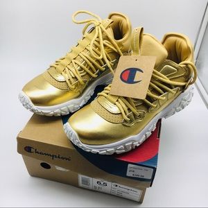 champion shoes gold